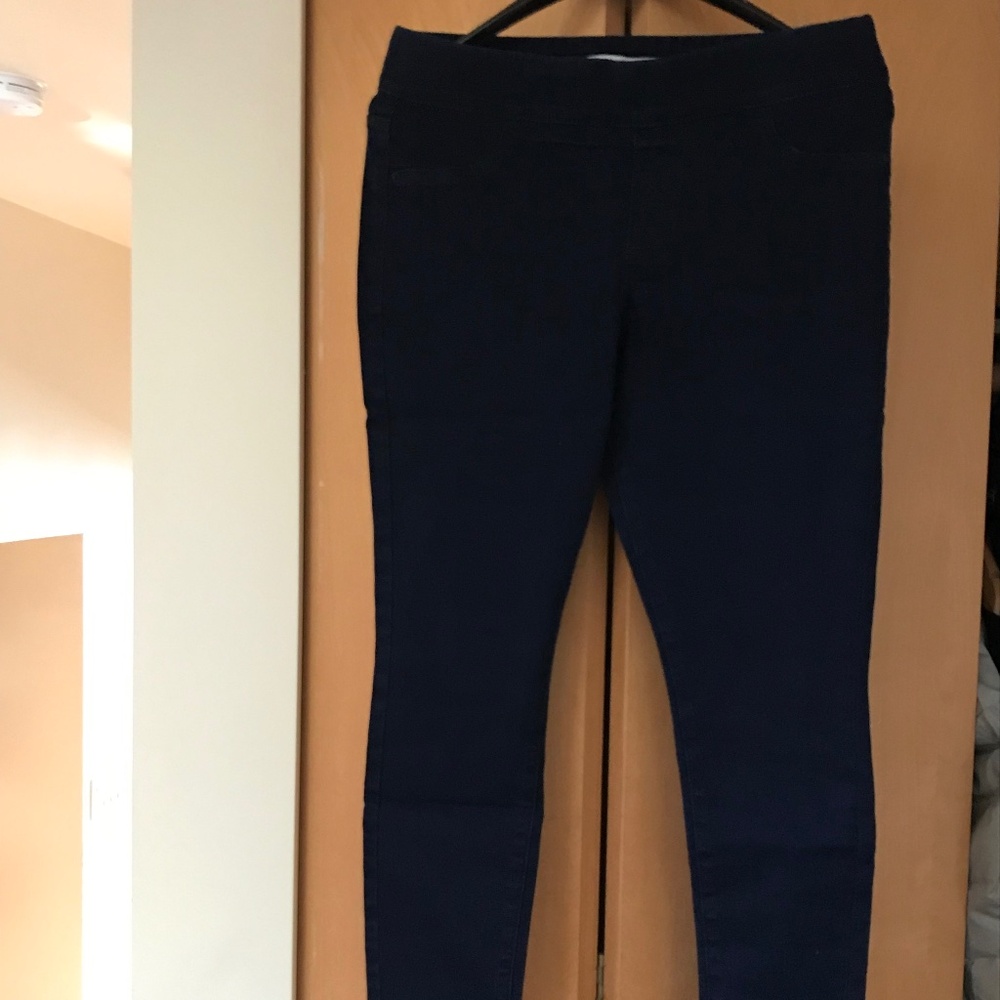Super Skinny Mid-Rise Jeans Pulling leggings for women